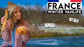 Surviving Winter Van Life in France (Extreme Cold)