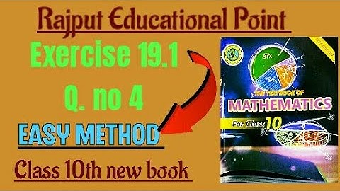 Exercise 19.1 | question no 4 all parts | class 10th new book | sindh text book