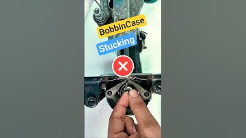 Bobbin case stucking? #sewing #sewingtips #sewingmachine #silaisikhe #tailoring #sewingtutorial