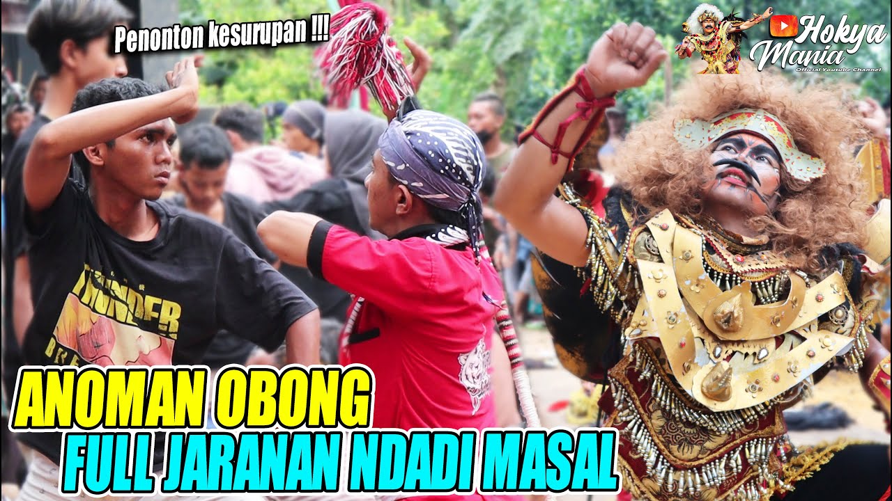 SEMUA PENONTON KESURUPAN  ‼️ LANGSUNG NDADI DENGAR  LAGU ANOMAN OBONG | Turonggo Singo Mudo