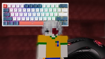 Bedwars Asmr - Keyboard & Mouse Sounds | Mushmc Bedwars #21