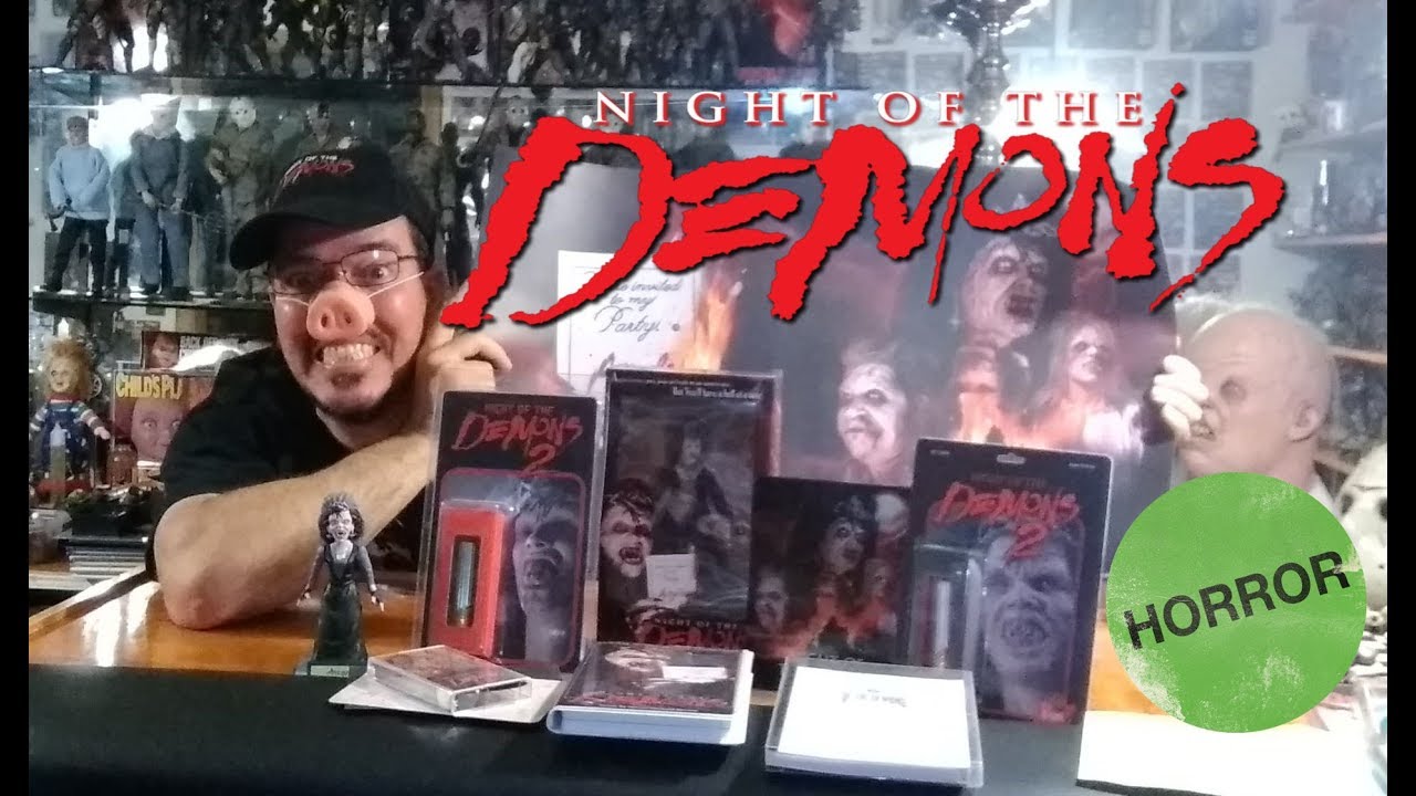 Night Of The Demons Collection and Scream Factory Unboxing - YouTube