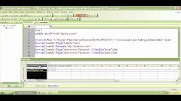 QTP Variables - QTP Tutorial Video 11 of 20