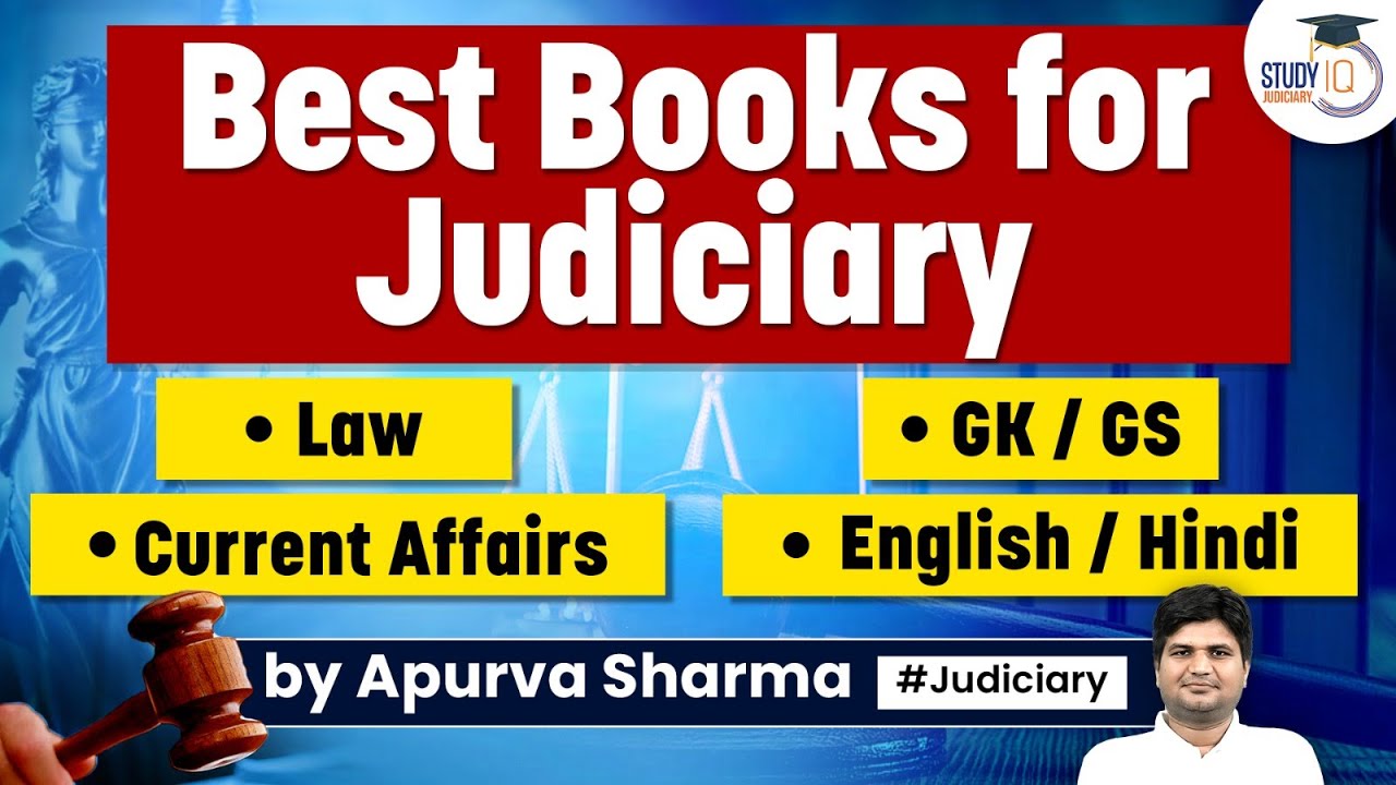Best Books for Judiciary Exam Law, GK/GS, Language StudyIQ Judiciary