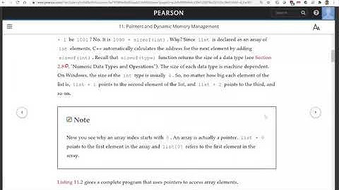 Daniel Liang C++ Section 11.5