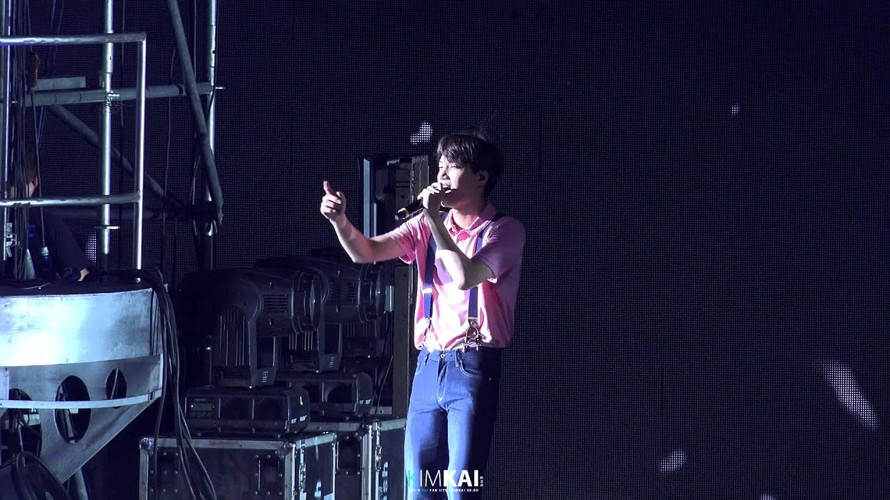 150718 The EXO'luXion in Beijing_first snow(kai focus)