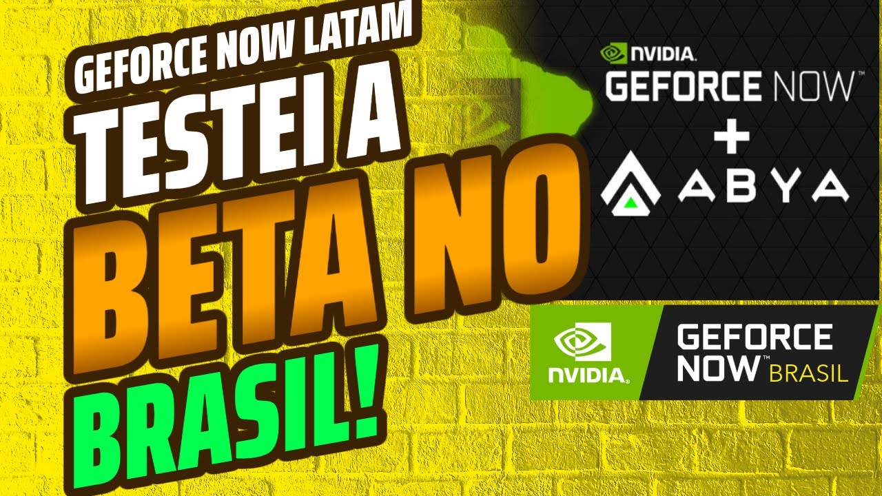 CHEGOU Testei A BETA Do GeForce Now No Brasil Uruguai Como Ficou O