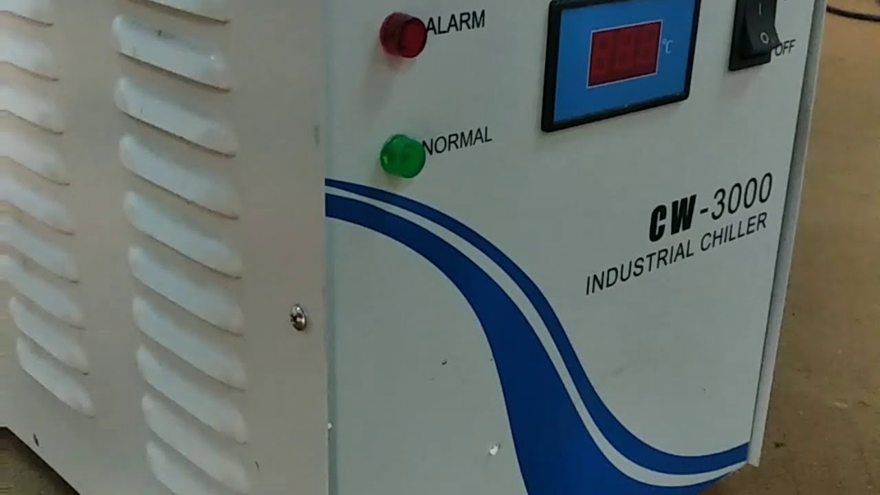 CW 3000 INDUSTRIAL CHILLER YouTube