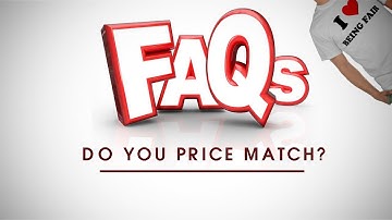 FAQ: Do You Price Match? Shade Station