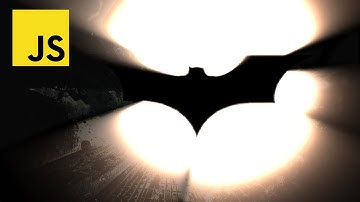 3D Batman Logo with Volumetric Light | Three.js Tutorial