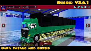 Cara pasang mod bussid 2021|mod bus simulator Indonesia