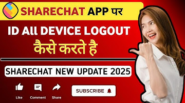 ShareChat ID All DEVICE LOGOUT Kase Karte Hai/New Update 2025 ID Refresh/Raaj Tech Talk @shareChat