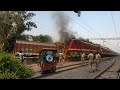 असली जोरदार ट्रेन VS ट्रक का टक्कर | Dangerous Non Stop Train Full Speed Scene Video Train #train
