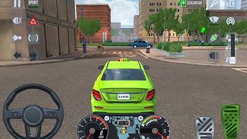 City Taxi Sim 3D - Realistic Car Driving Games Android iOS Gameplay #66