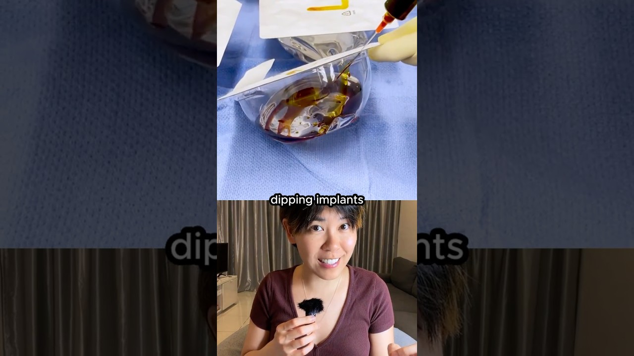 Why Surgeons Dip Implants in Liquid