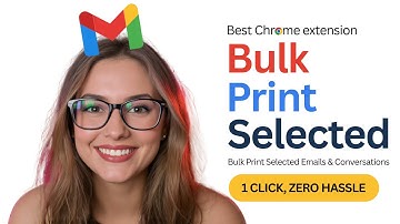 Bulk Print Tons of Gmail Emails in Seconds With This Trick!