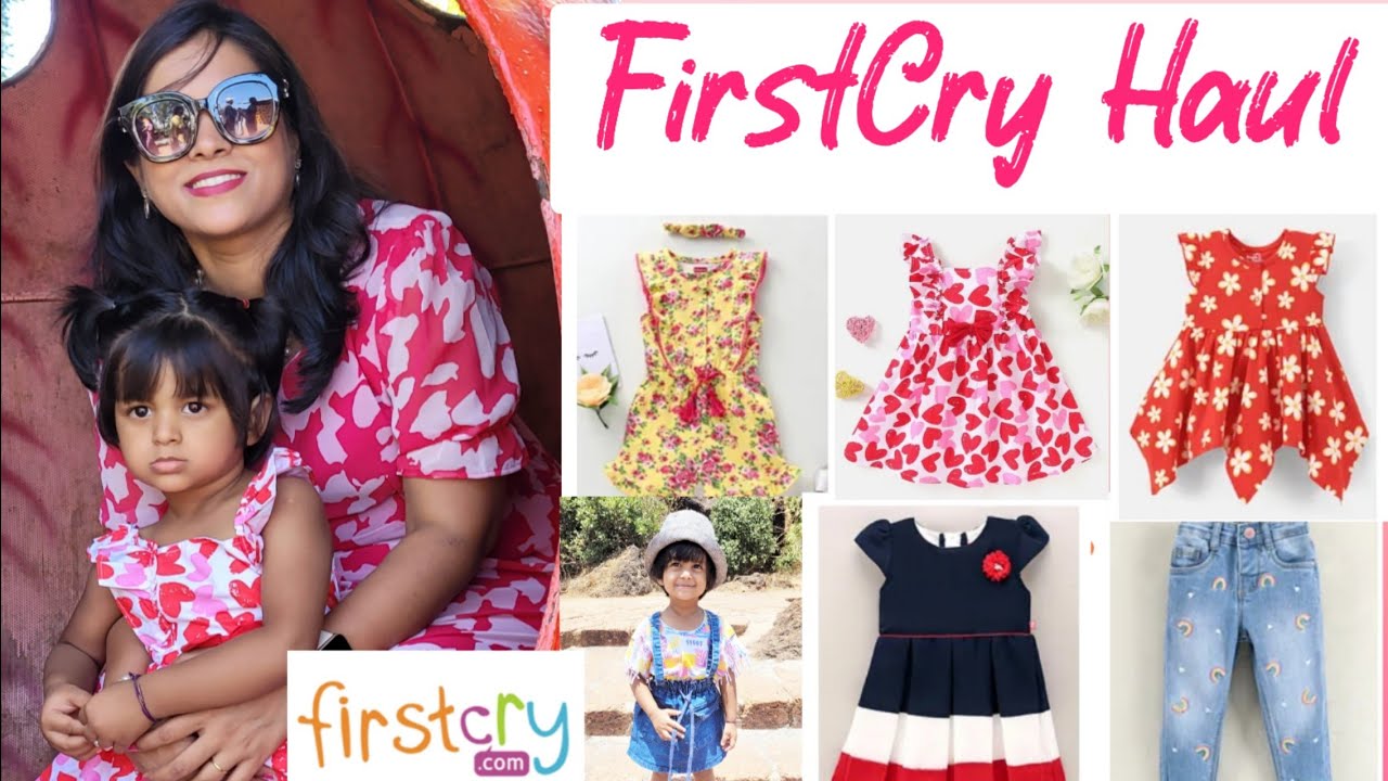 FirstCry haul Baby Girl dress Casual wear dress Under 500 discount