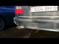 mufflers Nissan GT-R in Mercedes W210 e300  om606.962