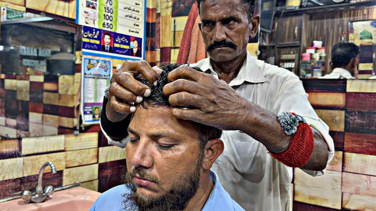 ASMR || INSTANT STRESS RELIEF MASSAGE THERAPY BY BABA MULTANI || CLIENT ...