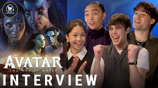 'Avatar: The Way of Water' Interviews | Jack Champion, Bailey Bass & More
