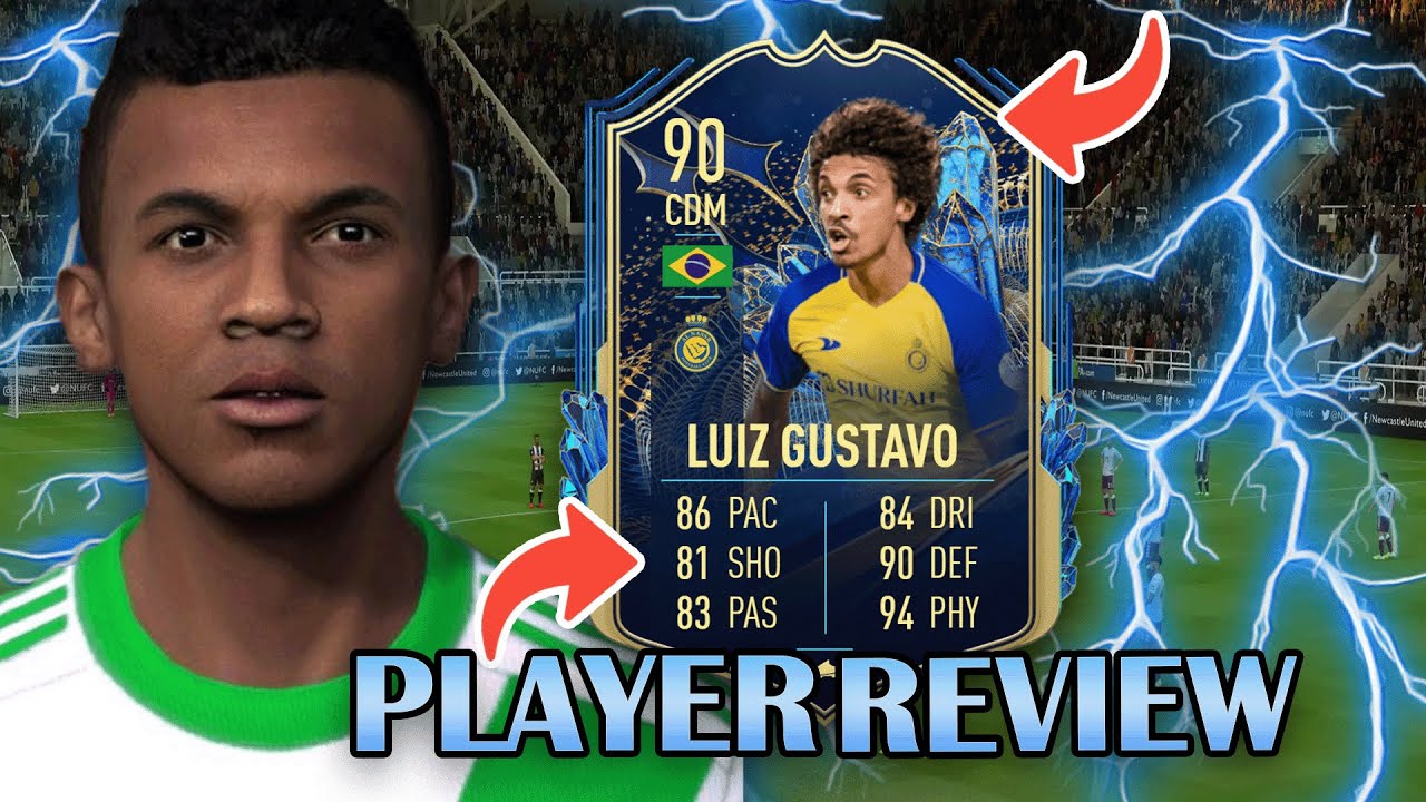 IS HE WORTH IT? 90 LUIZ GUSTAVO TOTS OBJECTIVE PLAYER REVIEW - FIFA 23 ...