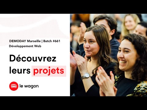 Le Wagon Marseille Demoday I Batch#661 Développement Web