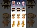 Find The Odd Ballerina Capucino #quiz #gaming #new #bts #shorts