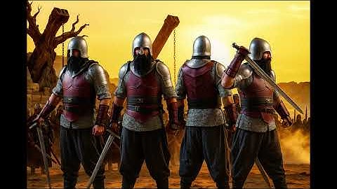 CRUSADER MAMLUKES COSTUMES (ENHANCED WITH AI)