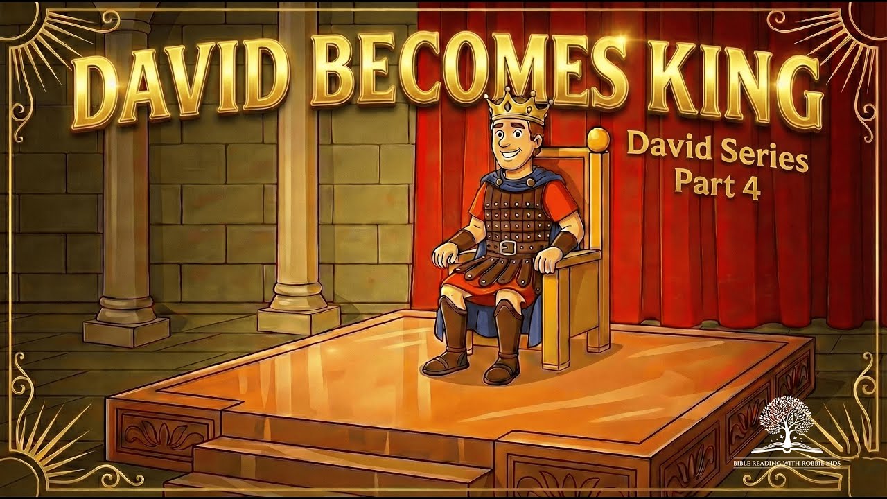 David Series Part 4 | David Becomes King | BRR Kids