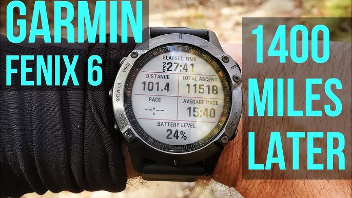 Garmin Fenix 6X Pro Review - Running Northwest