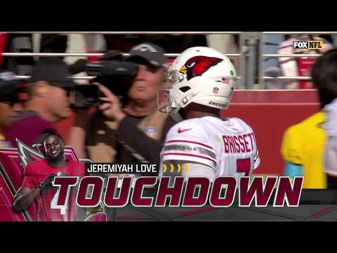 JEREMIYAH LOVE IS LOVING THE ENDZONE