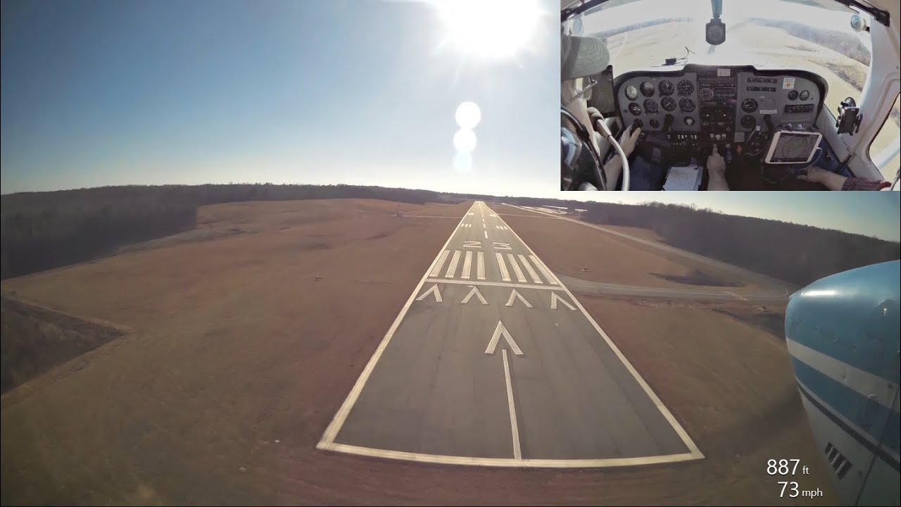 Gastonia to Lincolnton County Airport Full Flight with ATC YouTube