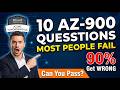 Can You Pass These 10 AZ-900 Exam Questions? (Most People Fail)