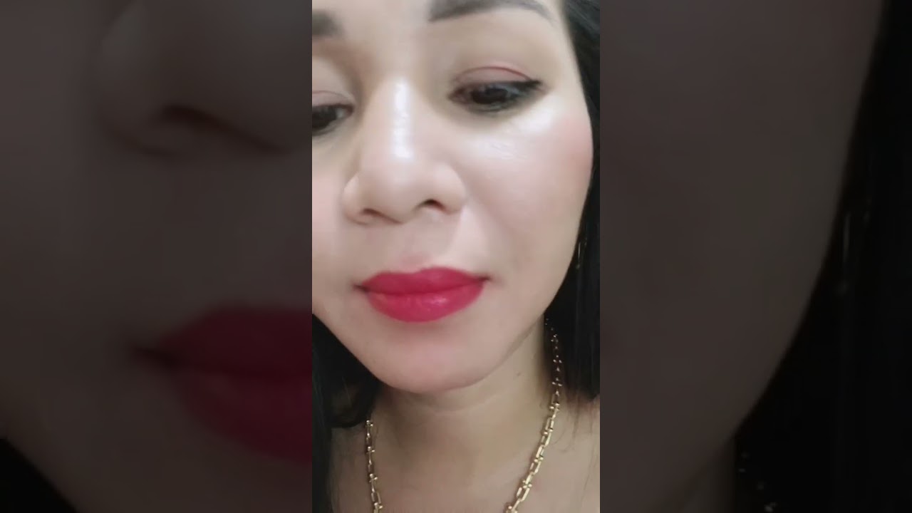 660 touch of spice shade / swatches/ The creamy matte lipstick/ MAYBELLINE