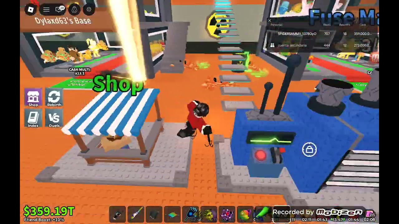 Admin abuse de hoy 28 de febrero me sale algo muy bueno en este minuto 24 w sammy 