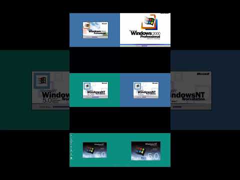 Windows NT 5.0/2000 Workstation/Professional startup race #windows2000 #microsoftwindows #windows