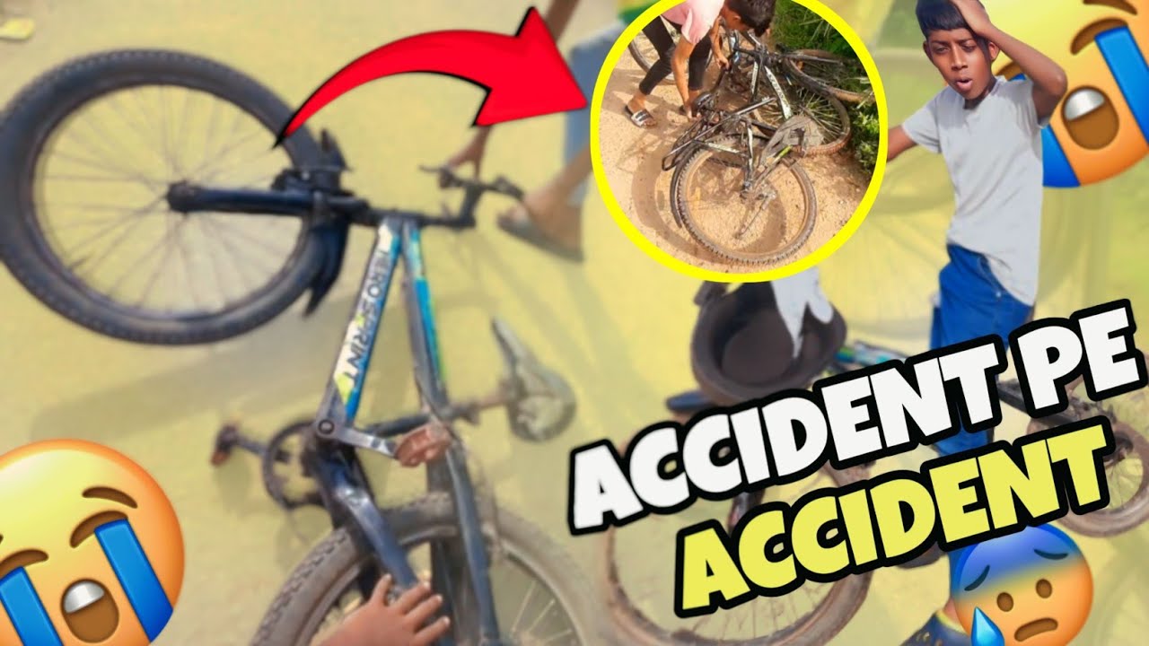 Long ride gone extremely wrong 😰 accident pe accident 😭 kawa h2r