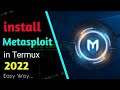 how to install metasploit in termux ( full installation ) | HACKIE