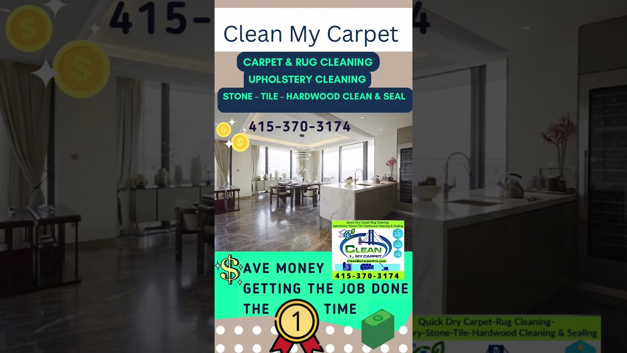 San Francisco Bay Area BEST Carpet -Rug -Upholstery- Stone / Tile / Hardwood CLEANING 415-370-3174