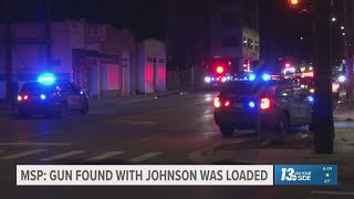 Police report: Gun found with Da'quain Johnson was loaded