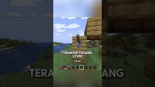 Pintu redstone otomatis di minecraft