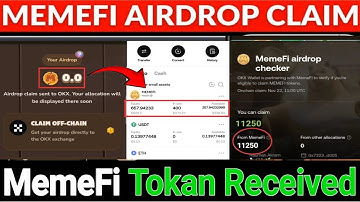 Memefi airdrop claim and withdrawal process
