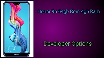 Honor 9n developer options 🔥