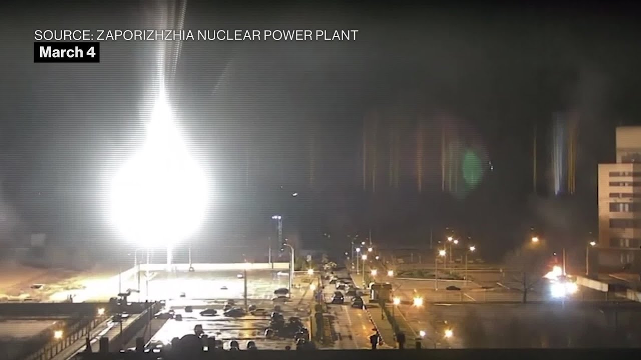 Ukraine Says Russia Attacks Nuclear Power Plant
