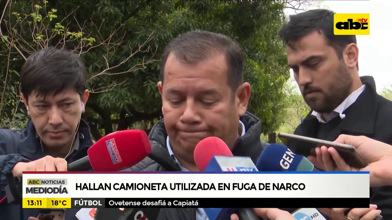 senador monreal Hallan camioneta utilizada en fuga de narco