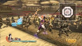 Dynasty Warriors Extreme Legends - Zhang He Gameplay Rampage Mode