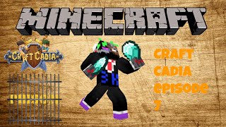 [Minecraft] CraftCadia episode 7 (Prison) DDP and showin around?