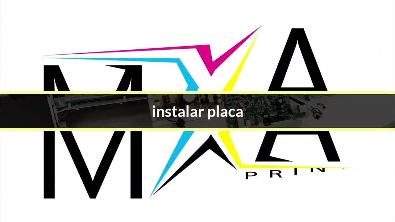 instalando a placa na Epson T3170 | MXA PRINT