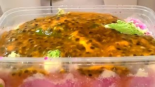 SOLO/ RECTANGLE BOX SOFT MATCHA ICE EATING WITH PASSION FRUIT  screenshot 1