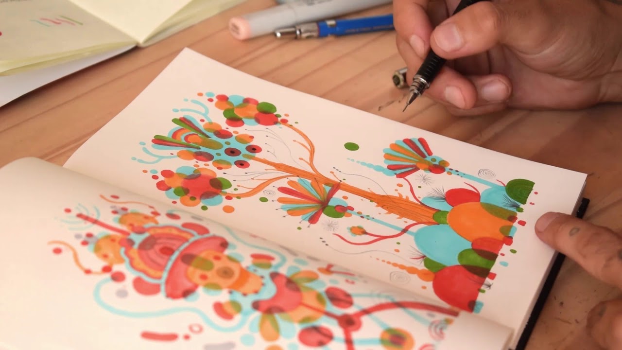 Ecosistema - Proceso gráfico y creativo - Cristobal Ojeda Newfren